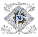 Jeweled Flower - Thank you