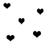 black hearts