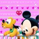 Mickey & Pluto