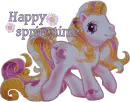 my pony springtime