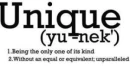 unique
