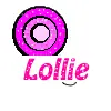 Glittery lollie-pop