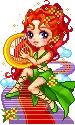 Girl with Harp