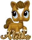 lil pet shop pony aletha