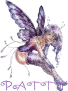 Purple Fairy with Patty