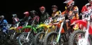 rainbow of bikes
