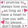 love icon - promise