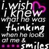 i wish i knew