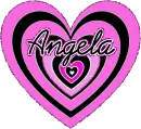 Angela (pink and black heart)