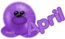 Purple Fuzzy April