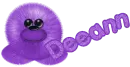 Purple Fuzzy Deeann