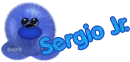 Blue Fuzzy Sergio Jr