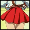  ANIME GIRL SKIRT FLIP