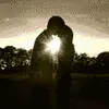 Kiss in the sun