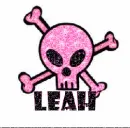 leah skull and crossbones