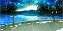 blue night