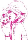 pink cupcake
