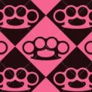 Brass Knuckles Pink and Black