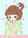 GIRL WITH HEARTS