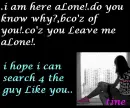 i'm aLone..