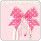 pink bow