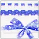 blue bow