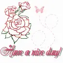 Nice Day Rose Glitter