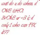 wat do u do?