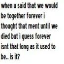 not long as it used to be..
