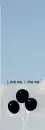 love me black ballon