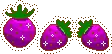 purple strawberrys