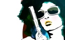 lady with gun