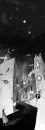 dark city at night