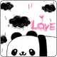 panda love avatar