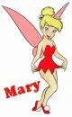 Mary - Red Tinkerbell