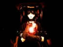 GOTHIC GIRL IN DARKNESS GLOWS