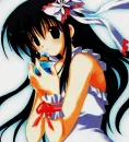 ANIME GIRL HOLDING BOTTLE
