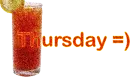 tropical drink - thursday