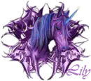 Purple Lily Unicorn