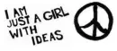 peace sign words
