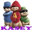 Alvin & the Chipmunks with Kasey