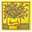 Exploding Head by Keith Haring