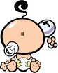 bubblw gum baby