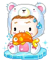 cute bear kid