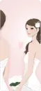 white dress