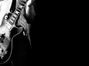 black guitar background