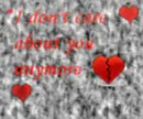 I don't care