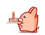 bringing you some cake