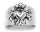 Heart&Cross cuff