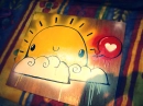 sun with a heart